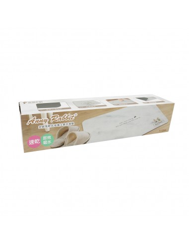 安妮兔軟式珪藻土吸水地墊