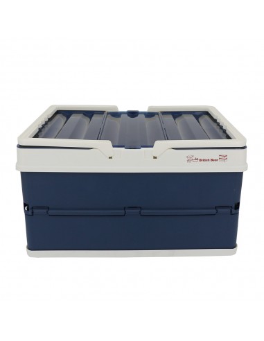 英國熊折疊手提收納箱附蓋-大(盒裝)