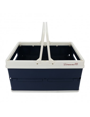 英國熊折疊手提收納箱附蓋-大(盒裝)