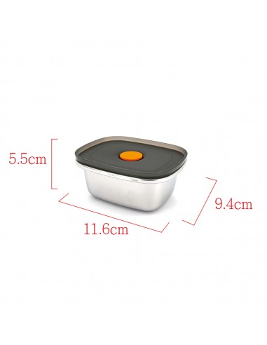 英國熊日式不鏽鋼保鮮盒三入組