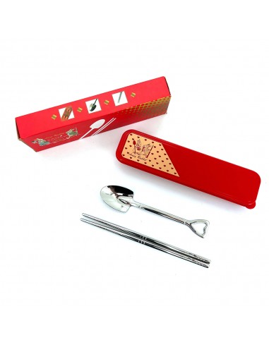 安妮兔筷筷鏟子餐具二件組