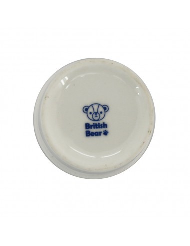 英國熊動物瓷杯1入