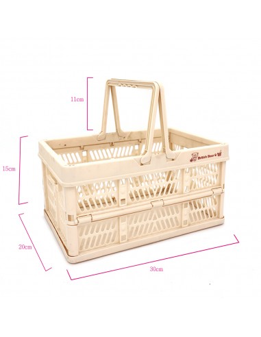 英國熊折疊手提籃-小(盒裝)