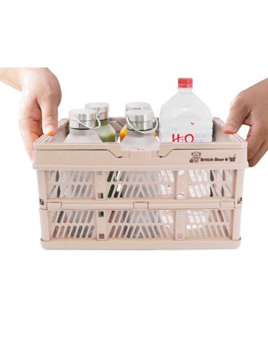 英國熊折疊手提籃-小(盒裝)