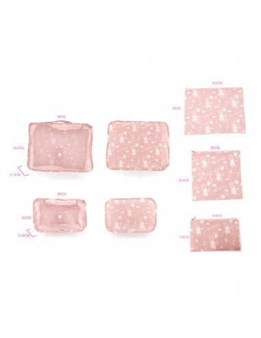 Bo bonny夏日旅行五件組-粉色