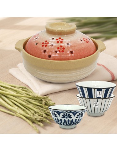 3翻邊碗+7.5砂鍋