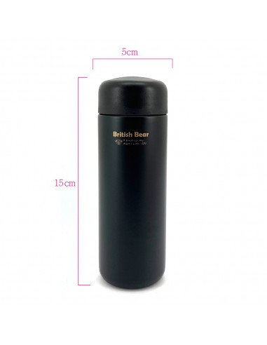 英國熊超真空口袋杯200ml-霧黑