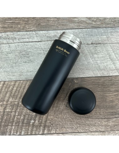 英國熊超真空口袋杯200ml-霧黑