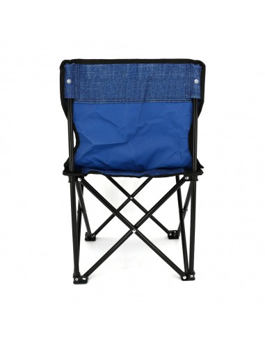 英國熊丹寧風L型摺疊椅