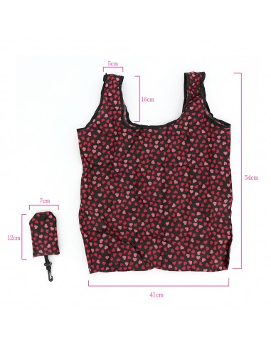 掛勾輕量背心袋-愛心