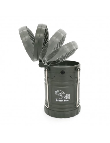 英國熊伸縮露營燈風扇