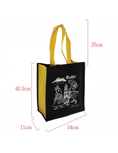 安妮兔直立式環保袋-大(長背帶)