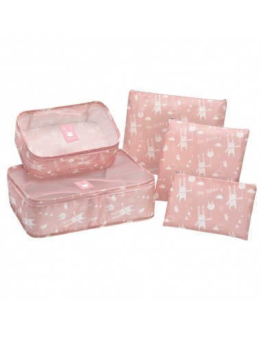 Bo bonny夏日旅行五件組-粉色