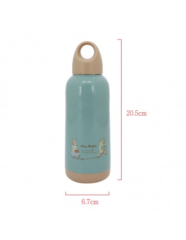 安妮兔玻璃胖胖瓶300ml-北歐藍